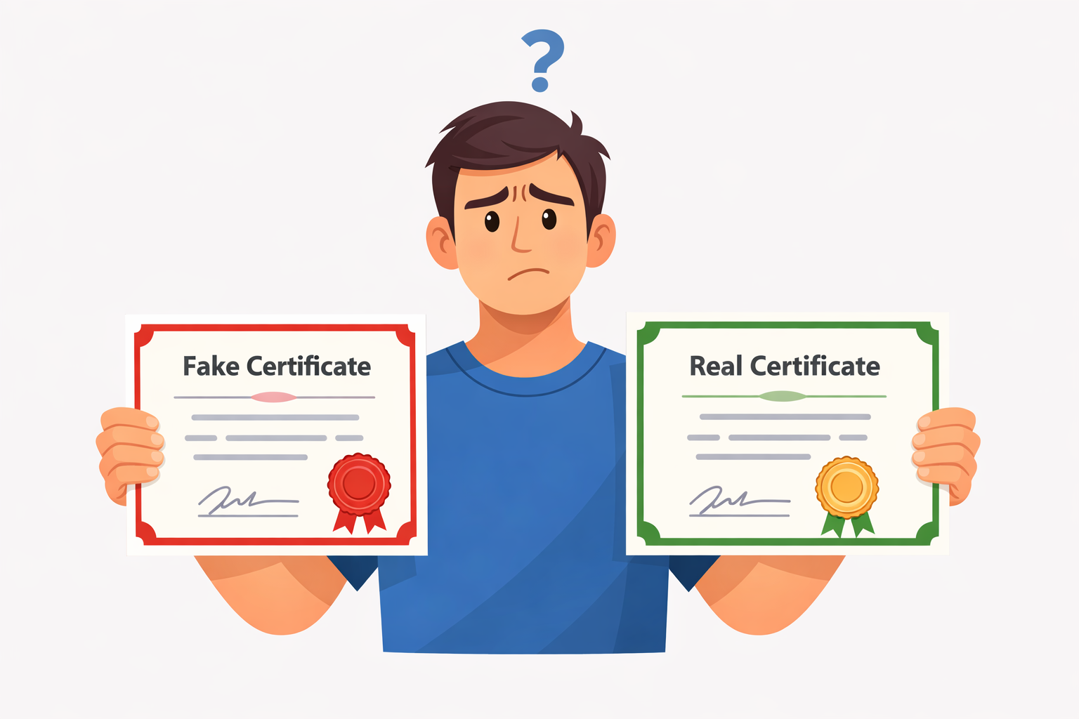 Problema de falsificación de diplomas